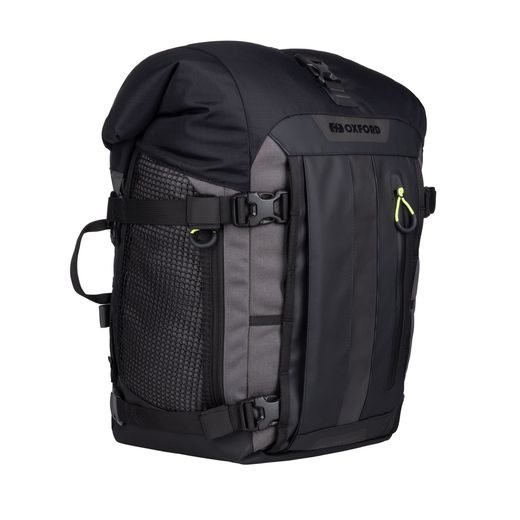 BRAŠNA NA SEDADLO SPOLUJEZDCE ATLAS T-30 ADVANCED TOURPACK, OXFORD (SIVÁ, OBJEM 30 L)