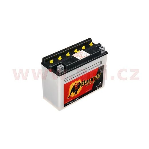 BATÉRIA 12 V, Y50-N18 L-A, 20AH, 220A, BANNER BIKE BULL 205X90X162