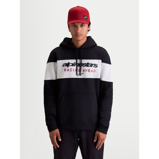 ALPINESTARS CUBIC HOODIE – VOĽNOČASOVÁ MOTO MIKINA (ČIERNA/SIVÁ)