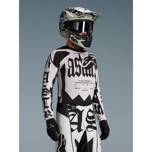 ALPINESTARS TECHSTAR LIMITOVANÁ EDÍCIA WOLF DUST – MOTOKROSOVÝ DRES NA MX A ENDURO (PIESKOVÁ/ČIERNA) 2026