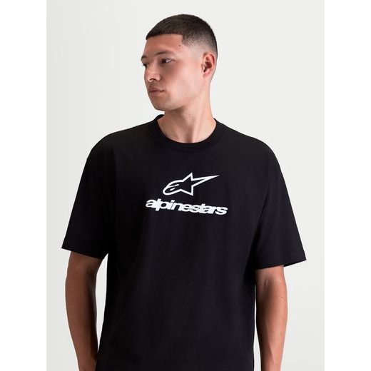 ALPINESTARS PRELUDE OVERSIZED CSF – VOĽNOČASOVÉ MOTO TRIČKO (ČIERNA)