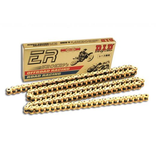 ZÁVODNÝ REŤAZ D.I.D CHAIN 520ERV7 1920 ČLÁNKOV ZLATÁ/ZLATÁ