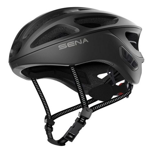 CYKLO PRILBA S HEADSETOM R1 EVO, SENA (MATNÁ ČIERNA)