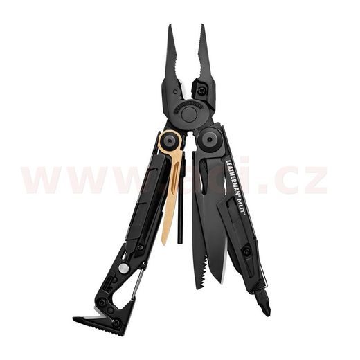 LEATHERMAN MUT BLACK - MULTITOOL NÔŽ, VYROBENÉ V USA, ZÁRUKA 25 ROKOV