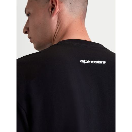 ALPINESTARS PRELUDE OVERSIZED CSF – VOĽNOČASOVÉ MOTO TRIČKO (ČIERNA)