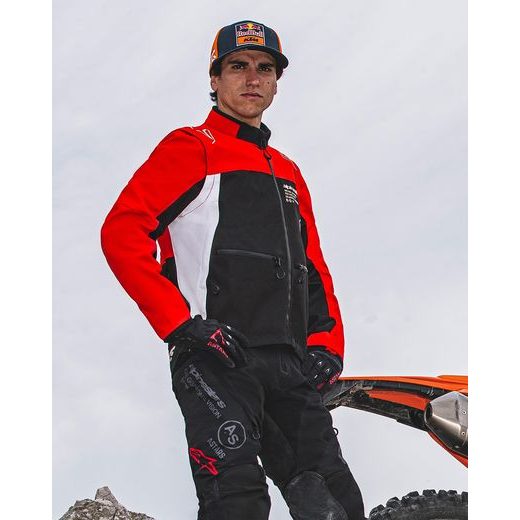 ALPINESTARS PRO-DURA – ENDURO BUNDA NA MOTORKU (ČIERNA/ČERVENÁ/BIELA) 2025
