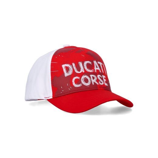 ŠILTOVKA DUCATI CORSE, DETSKÁ (ČERVENÁ,BIELA)
