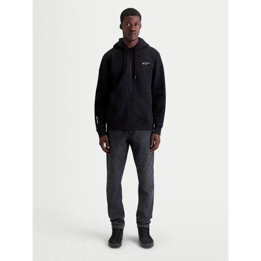 ALPINESTARS ENTITY OVERSIZED HOODIE – VOĽNOČASOVÁ MOTO MIKINA (ČIERNA)