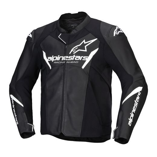 BUNDA FASTER 3, ALPINESTARS (ČERNÁ/BÍLÁ) 2025