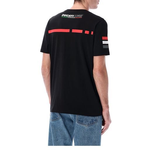 TRIČKO DUCATI CORSE (ČIERNA, ČERVENÁ)