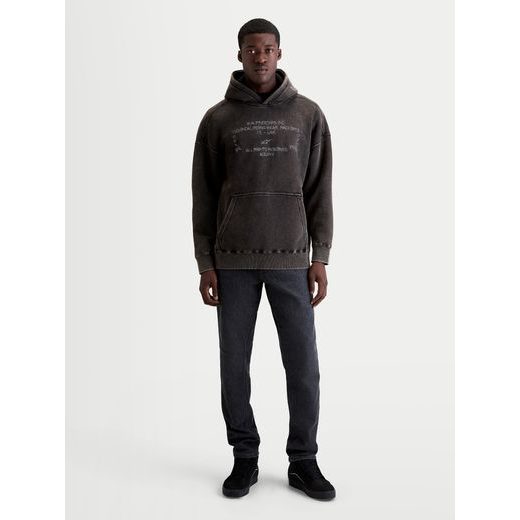 ALPINESTARS INFINITE WASHED OVERSIZED HOODIE – VOĽNOČASOVÁ MOTO MIKINA (SEPRANÁ ČIERNA)