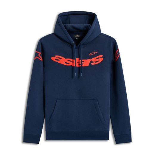 ALPINESTARS VELOCIFIER HOODIE – VOĽNOČASOVÁ MOTO MIKINA (MODRÁ)