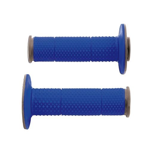 GRIPY FULL DIAMOND (DVOJVRSTVOVÉ, EXTRA MÄKKÉ), RTECH (MODRO-ŠEDÉ, PÁR, DĹŽKA 116 MM)