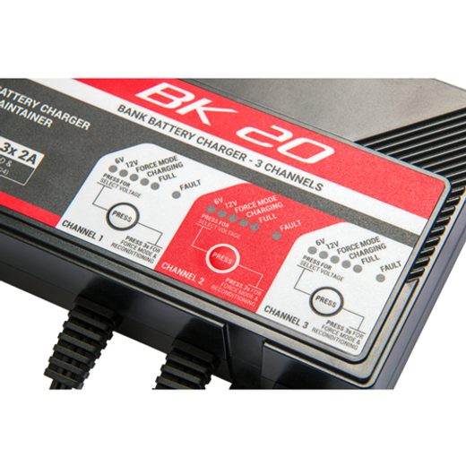 3 CHANNELS BANK BS-BATTERY BK20 2A