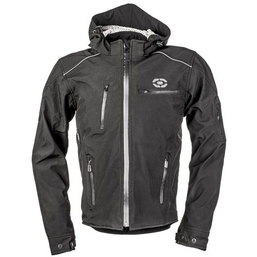 STREET SOFTSHELL BUNDA SOFT, 4SQUARE - PÁNSKA (ČIERNA) 2022