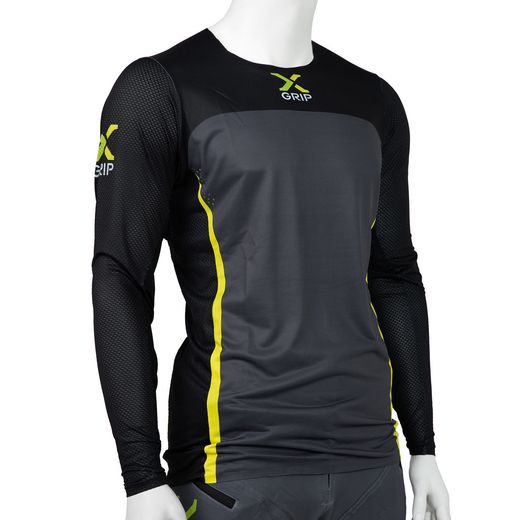 MOTOKROSOVÝ DRES X-GRIP TITANIUM – SIVÁ