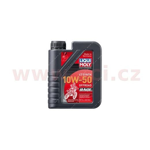 LIQUI MOLY MOTORBIKE 4T SYNTH 10W50 OFFROAD RACE, PLNĚ SYNTETICKÝ MOTOROVÝ OLEJ 1 L