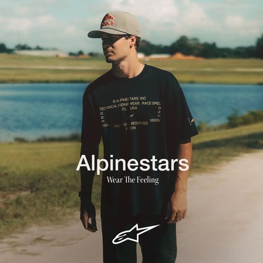 ALPINESTARS INFINITY OVERSIZED CSF – VOĽNOČASOVÉ MOTO TRIČKO (ČIERNA)
