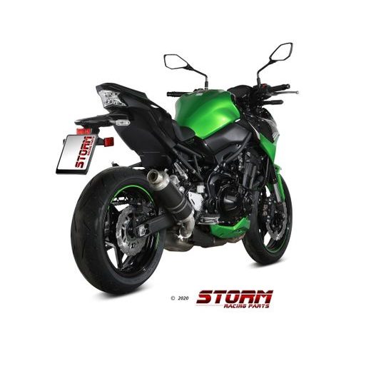 KONCOVKA VÝFUKU STORM GP K.052.LXSB OCEĽOVO ČIERNA