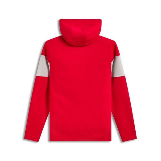 ALPINESTARS CUBIC HOODIE – VOĽNOČASOVÁ MOTO MIKINA (ČERVENÁ/SIVÁ)