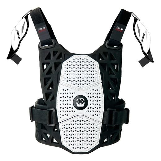CHRÁNIČ HRUDNÍKA + RAMENA ATLAS CHARGER PEEWEE CE L1, (BIELA)