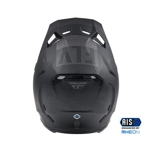 PŘILBA FORMULA CC PRIMARY, FLY RACING (ČERNÁ MATNÁ/ŠEDÁ)