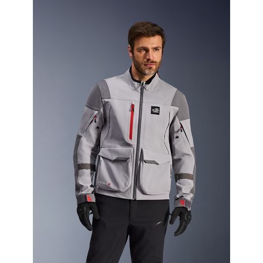 ALPINESTARS MAXDURA DRYSTAR XF – MOTOCYKLOVÁ BUNDA NA CESTNÚ JAZDU (SVETLO SIVÁ/TMAVO SIVÁ) 2026