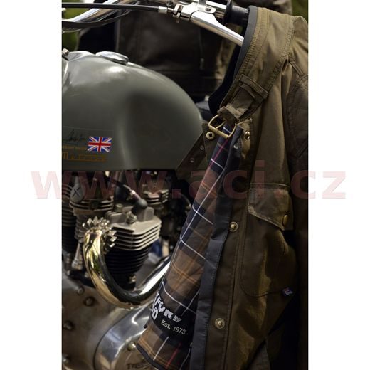 BUNDA BRADWELL, OXFORD, DÁMSKA (TMAVO ZELENÁ)