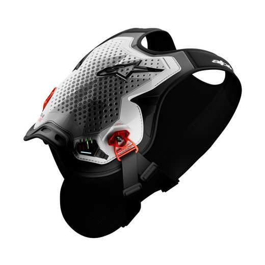 ALPINESTARS AIRBAGOVÁ VESTA TECH-AIR®MX PLASMA SYSTÉM – AIRBAGOVÝ SYSTÉM NA MOTORKU (BIELA/ČIERNA/ČERVENÁ, KOMPATIBILNÉ PRE DOWNHILL ALGORITMUS) 2027