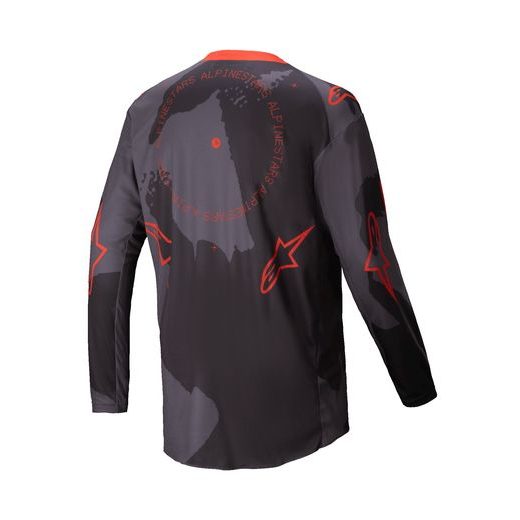 DRES RACER HOLLOW, ALPINESTARS (ŠEDÁ CAMO/ORANŽOVÁ FLUO) 2025
