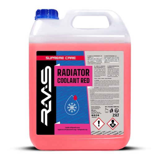 RADIATOR COOLANT RED RMS RMS 25L