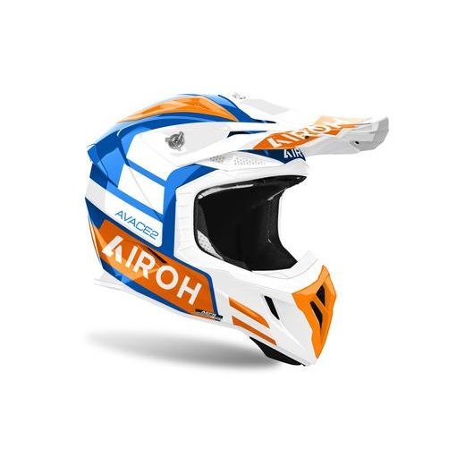 PRILBA AVIATOR ACE 2 SAKE, AIROH (LESKLÁ ORANŽOVÁ) 2024