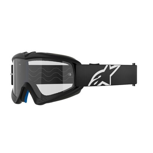 ALPINESTARS VISION YOUTH CORP – DETSKÉ MOTOKROSOVÉ OKULIARE NA MX A ENDURO (ČIERNA, ČÍRE PLEXI) 2025