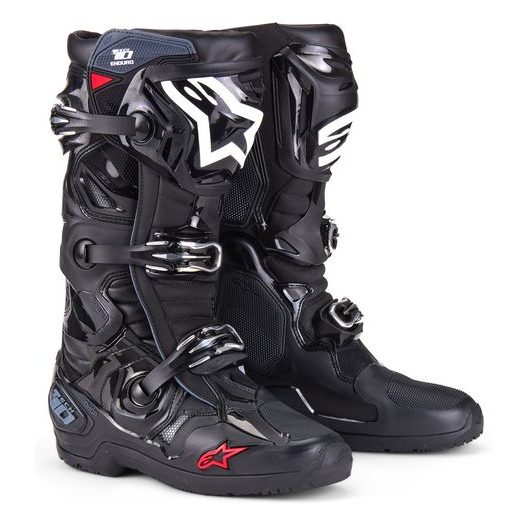 TOPÁNKY TECH 10 ENDURO, ALPINESTARS (ČIERNA) 2025