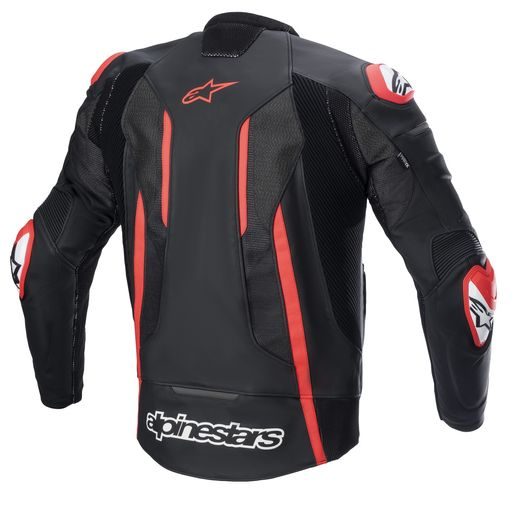 BUNDA FUSION 2022, ALPINESTARS (ČERNÁ/ČERVENÁ FLUO)