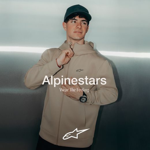 ALPINESTARS CYPHER HOODIE – VOĽNOČASOVÁ MOTO MIKINA (PIESKOVÁ)