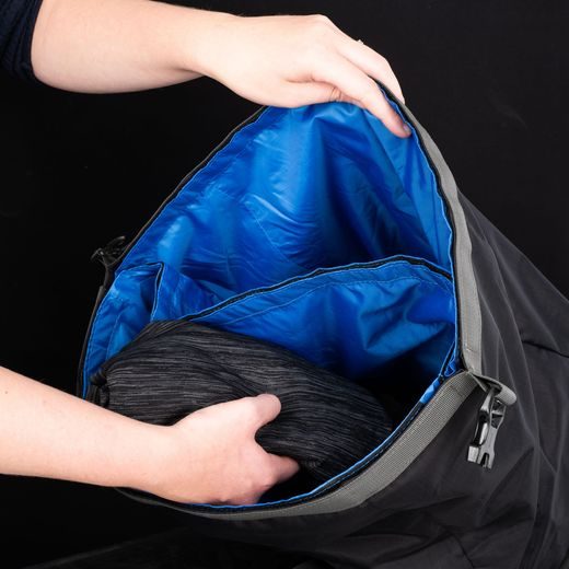 BRAŠNA NA SEDADLO SPOLUJEZDCE ATLAS T-30 ADVANCED TOURPACK, OXFORD (ČIERNA, OBJEM 30 L)