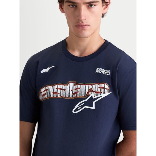 ALPINESTARS CYPRESS CSF – VOĽNOČASOVÉ MOTO TRIČKO (MODRÁ)