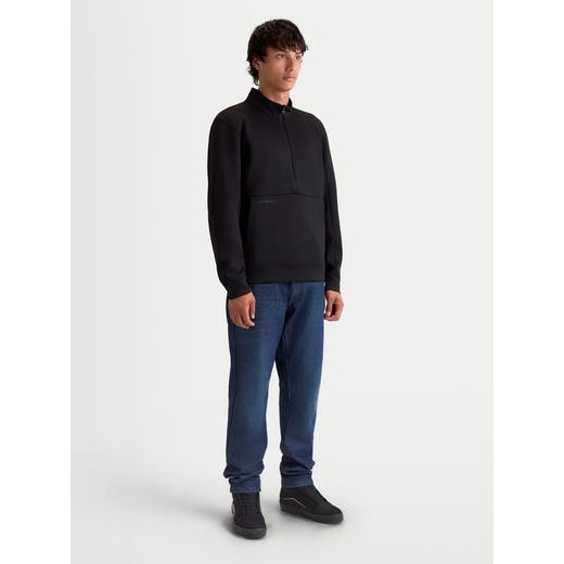 ALPINESTARS APERA HALF-ZIP – VOĽNOČASOVÁ MOTO MIKINA (ČIERNA)