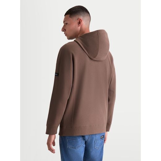 ALPINESTARS CAMINO TEXTURED OVERSIZED HOODIE – VOĽNOČASOVÁ MOTO MIKINA (SVETLO HNEDÁ)