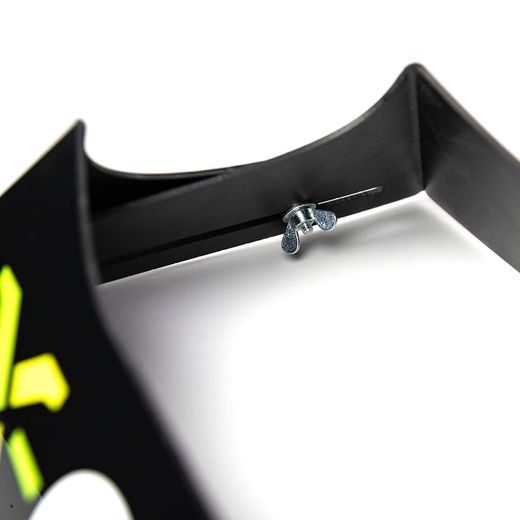 PREZENTAČNÝ STOJAN NA PNEUMATIKY X-GRIP – ČIERNA