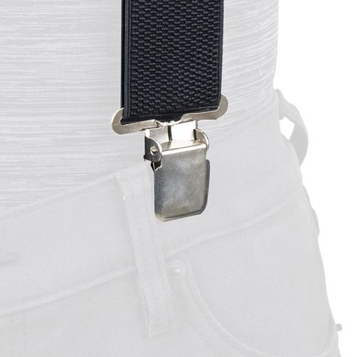 TRAKY CLASSIC, OXFORD (ČIERNE, ŠÍRKA 50 MM, 4 PRACKY)