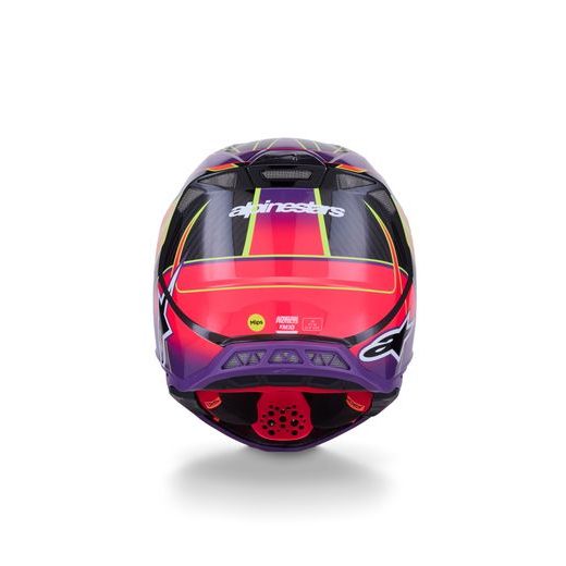 PRILBA SUPERTECH S-M10 ERA, ALPINESTARS (RŮŽOVÁ/FIALOVÁ/ŽLUTÁ FLUO) 2026