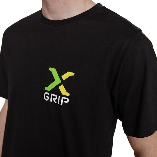 X-GRIP TRIČKO S LOGOM – ČIERNA