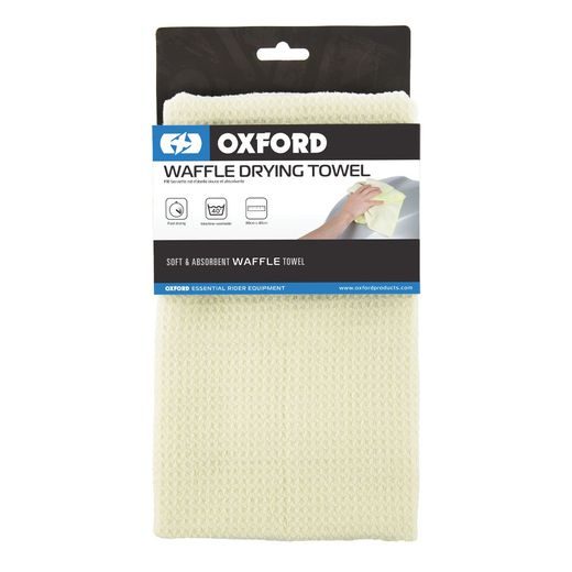 UTIERKA Z MIKROVLÁKNA WAFFLE DRYING TOWEL URČENÁ PRE SUŠENIE A OTÍRÁNÍ POVRCHOV, OXFORD (80 X 40 CM, ŽLTÁ)