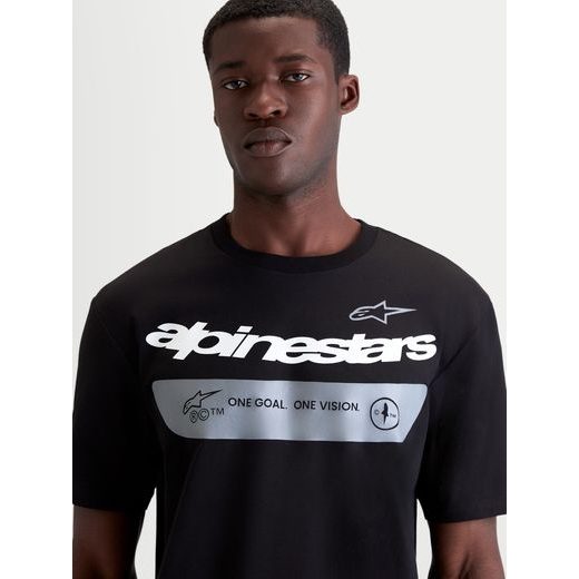 ALPINESTARS SINGULAR CSF – VOĽNOČASOVÉ MOTO TRIČKO (ČIERNA)