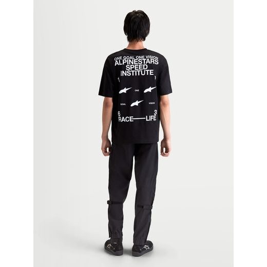 ALPINESTARS INSTITUTE OVERSIZED CSF – VOĽNOČASOVÉ MOTO TRIČKO (ČIERNA)