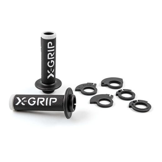 RUKOVÄTE X-GRIP BRAAAAP S OTVORENÝMI KONCAMI – BIELA – GASGAS EC 125 (2025) A ĎALŠIE MODELY