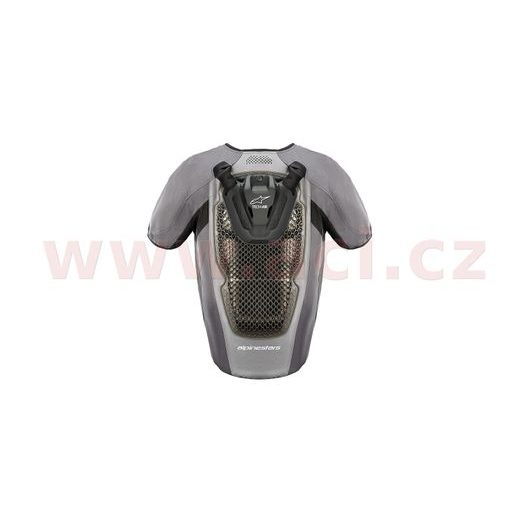 AIRBAGOVÁ VESTA TECH-AIR®5 SYSTEM, ALPINESTARS (ŠEDÁ/ČERNÁ)
