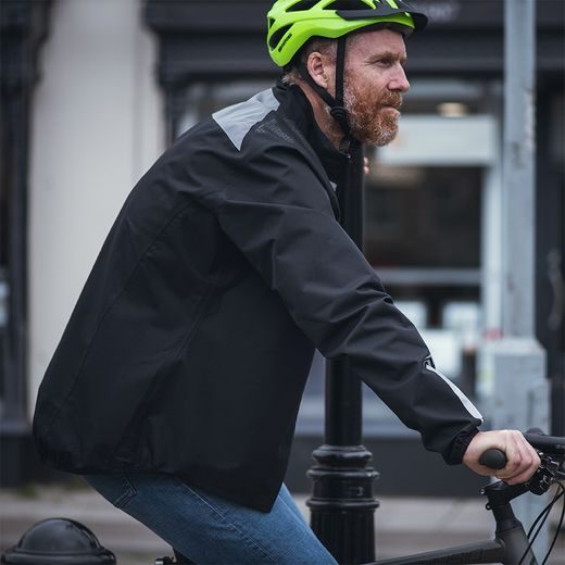 BUNDA ENDEAVOUR WATERPROOF, OXFORD (ČIERNA/SIVÁ REFLEXNÝ)